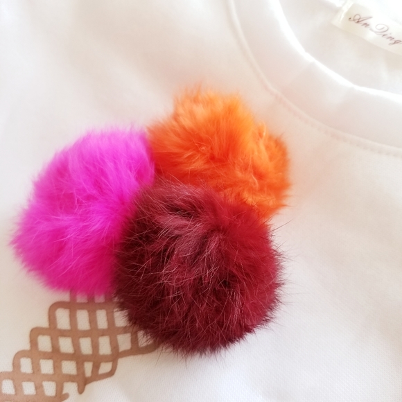 🌟HP🌟 PomPom ICE CREAM SWEATSHIRT - Picture 5 of 8